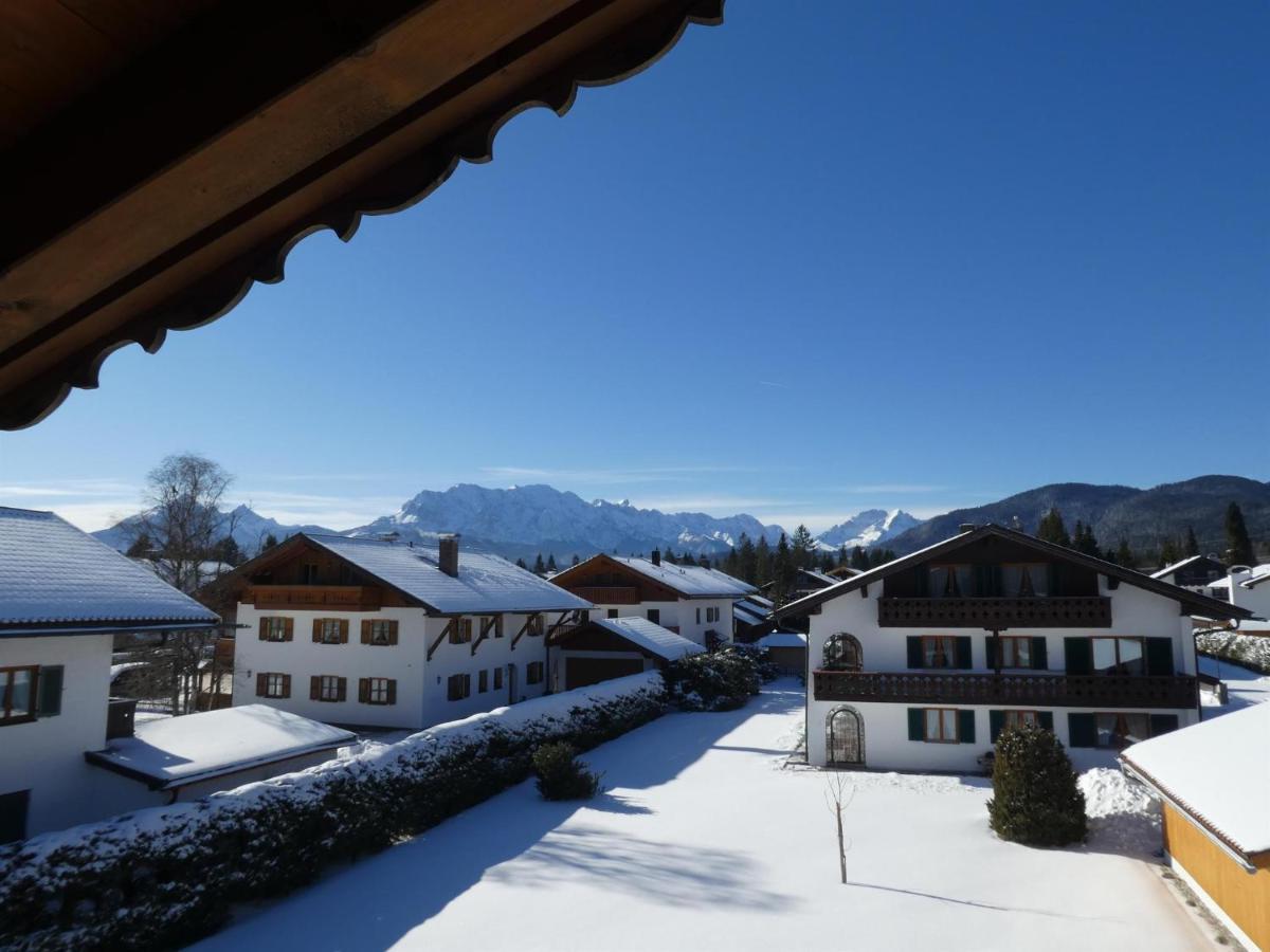 Gaestehaus Bergblick Wallgau Exterior foto