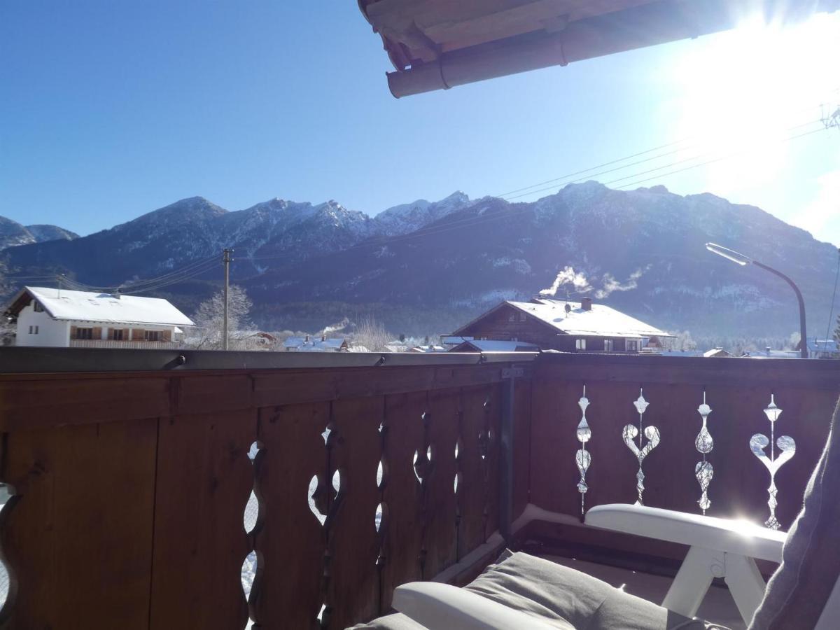 Gaestehaus Bergblick Wallgau Exterior foto