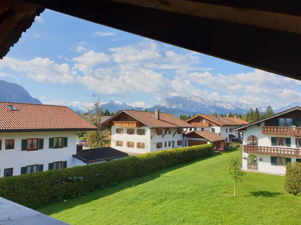 Gaestehaus Bergblick Wallgau Exterior foto